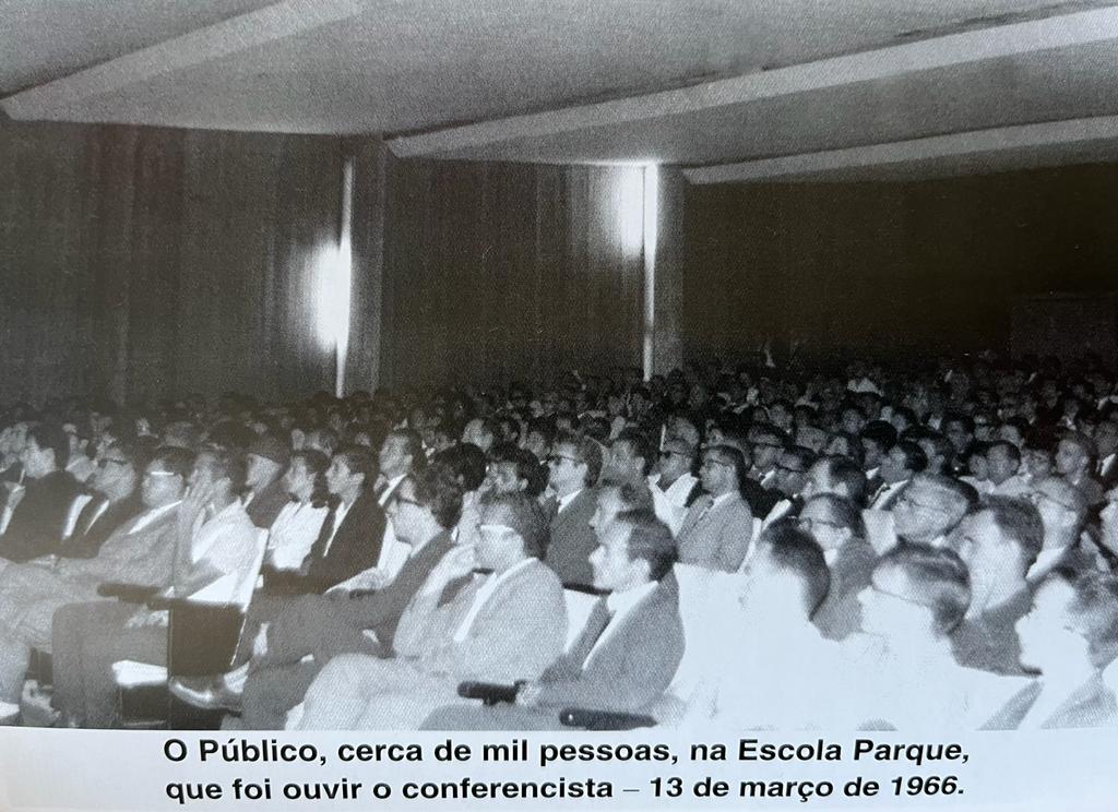 Around 1 thousand people in the conference in 1966