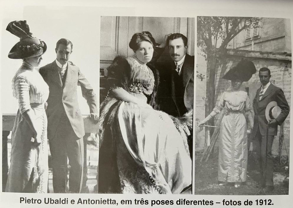 Pietro Ubaldi and Maria Antonieta Solfanelli